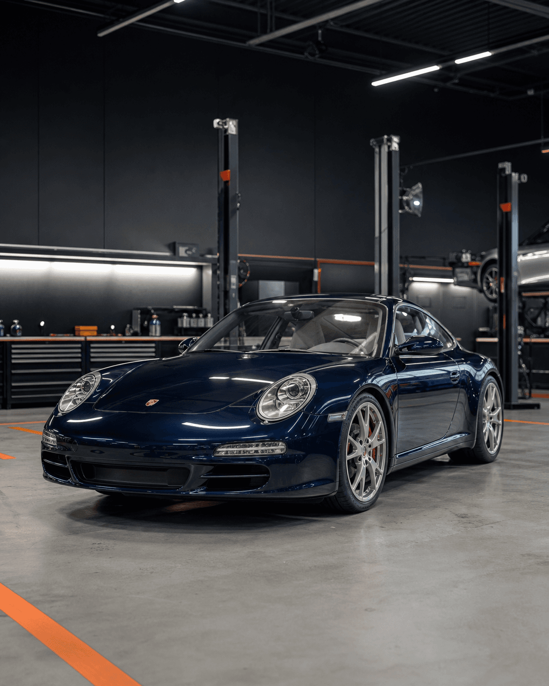 Porsche 911 Carrera Esportivo · azul meia-noite na GT Performance
